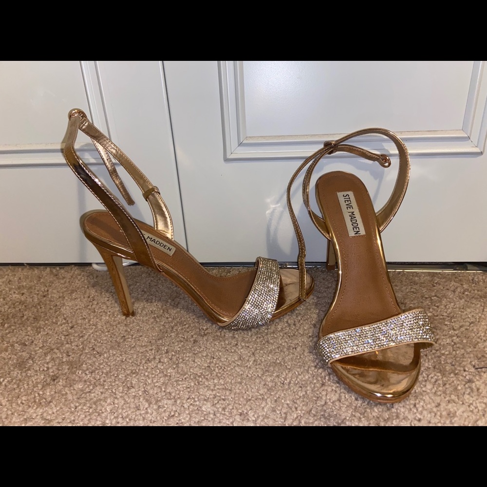 Steve Madden Rose Gold heels